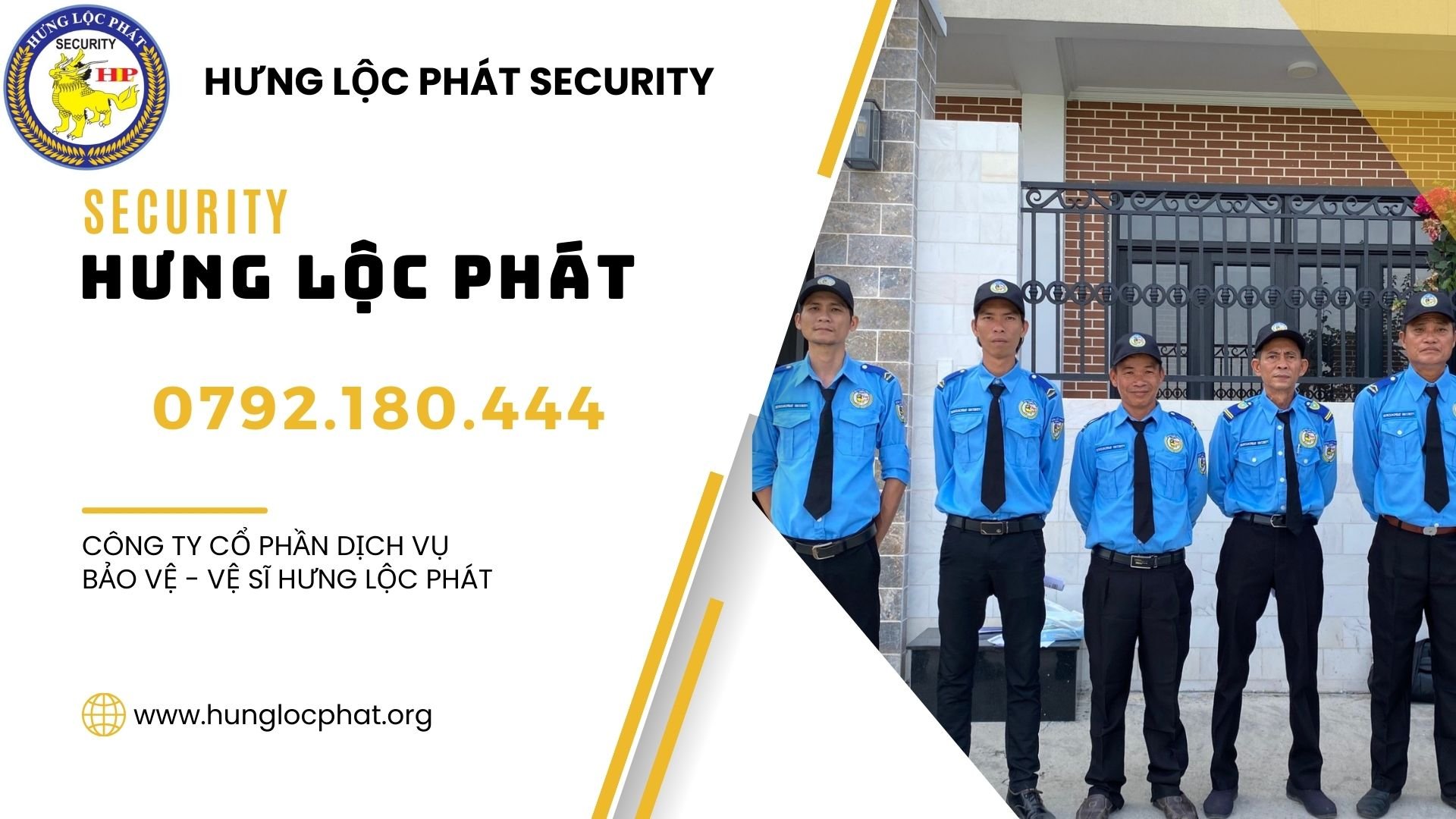 CÔNG TY CỔ PHẦN DỊCH VỤ BẢO VỆ - VỆ SĨ HƯNG LỘC PHÁT