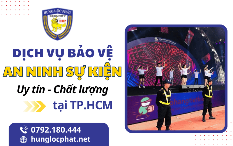 dịch vụ bảo vệ an ninh sự kiện